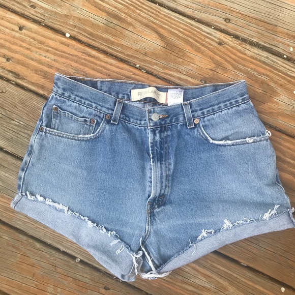 SOLD Levi cutoffs - Picture 2 of 3